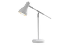 Hygena Metal Table Lamp - White.